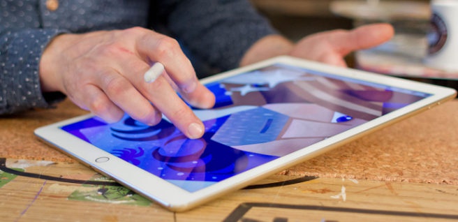 iPad Pro 9.7 dibujar