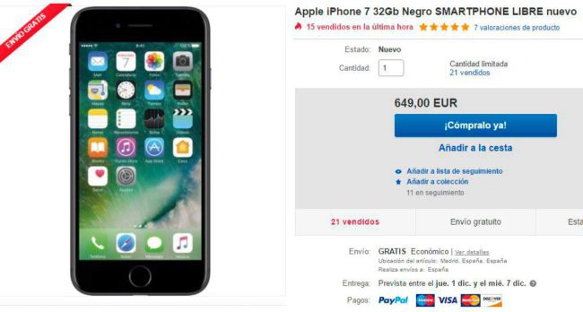 descuento en el Black Friday