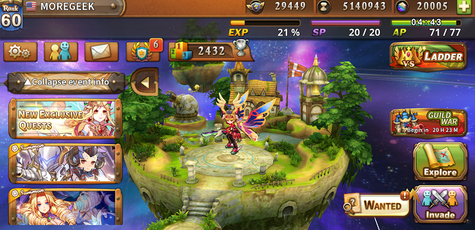 leyendas de orbit escenario