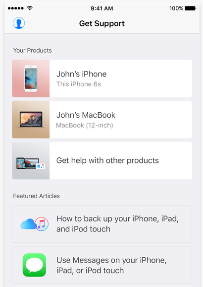 Soporte Apple iOS