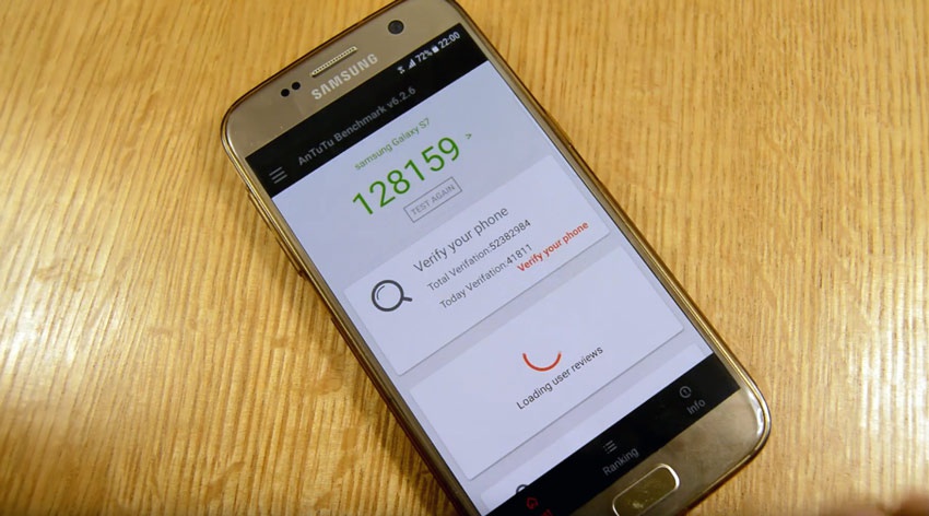 Rendimiento del Samsung Galaxy S7 con la ROM Helios Nougat