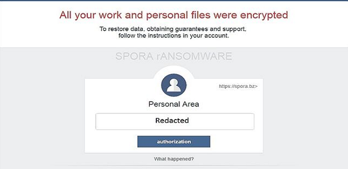 spora ransomware